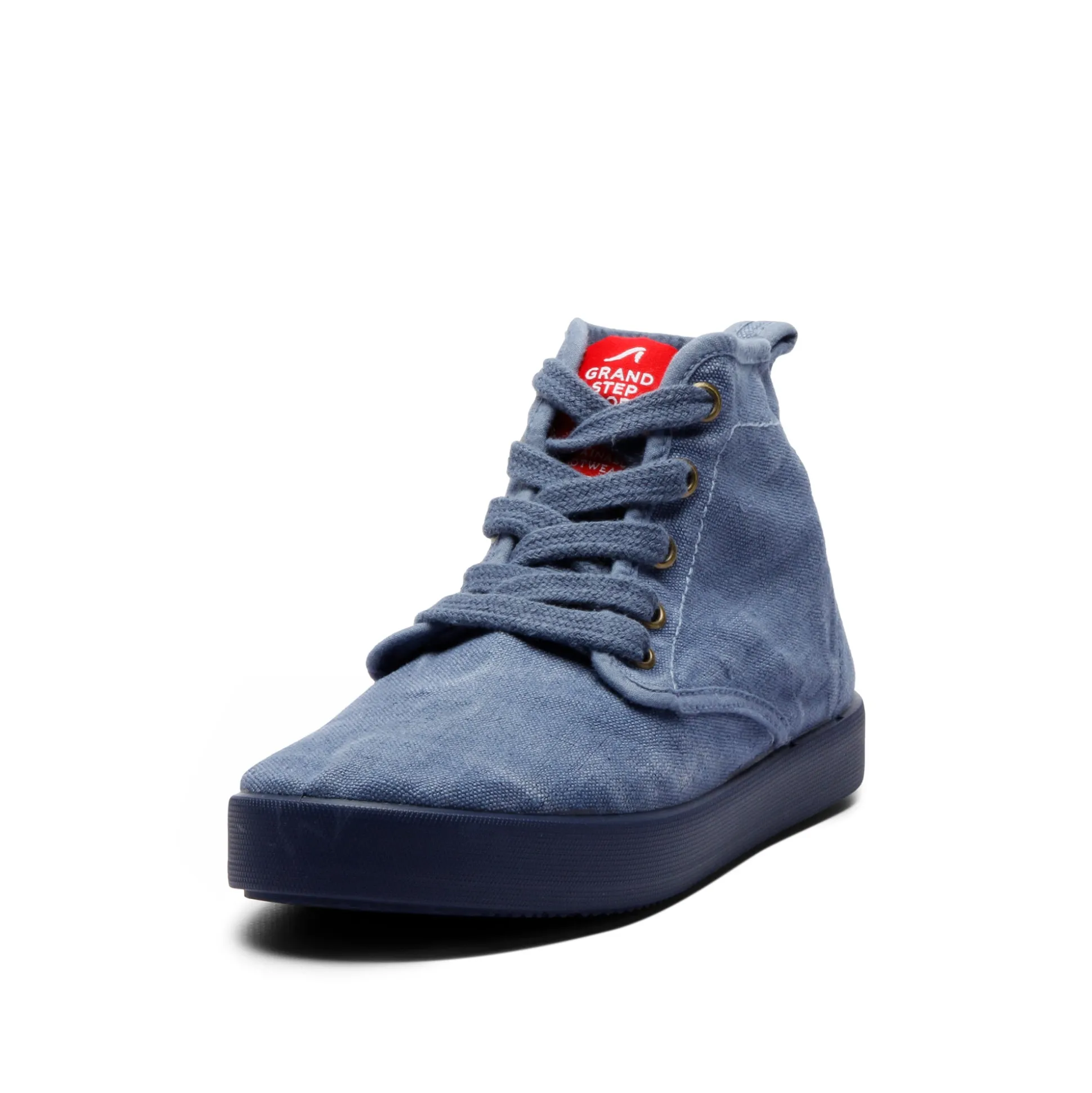 Adam Hemp Sneaker Blue Washed