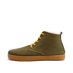 Adam Vegan Olive Lace Bootie