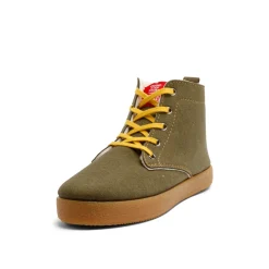 Adam Vegan Olive Lace Bootie