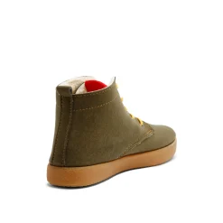 Adam Vegan Olive Lace Bootie
