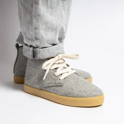 Adam Wool Grey Lace Bootie