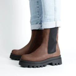 Auri Chocolate Chelsea Boot