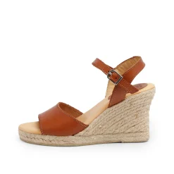Babette Yute Wedge Sandal Cuero
