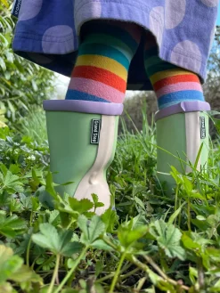 Beppo Mint Kids Rain Boot