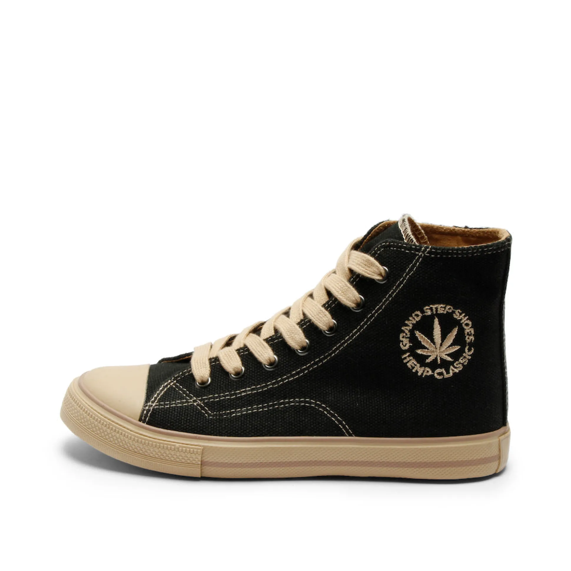 Billy Black Hemp Sneaker