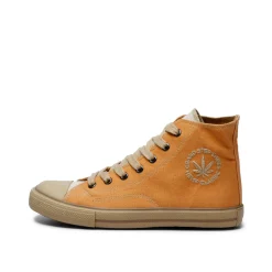 Billy Orange-Offwhite Hemp Sneaker