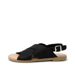 Bonita Leather Sandal Black