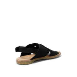 Bonita Leather Sandal Black