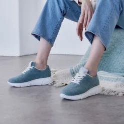 Cozy Mint Wool Sneaker