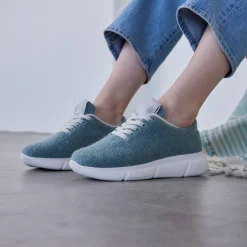 Cozy Mint Wool Sneaker