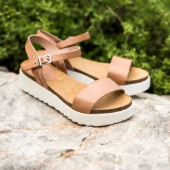 Eden Leather Sandal Sand