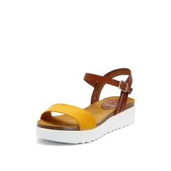 Eden Leather Sandal Whisky Sun