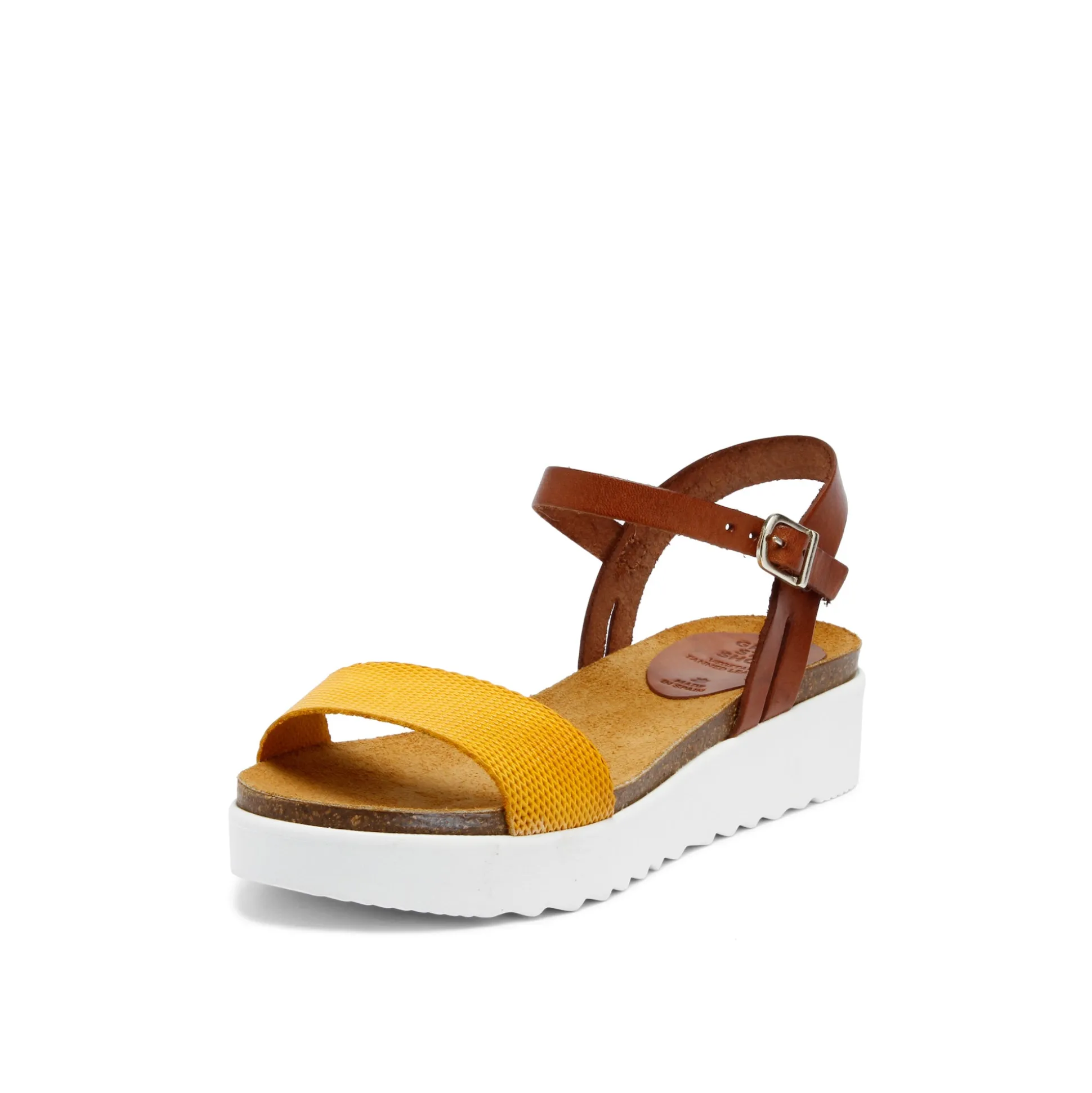 Eden Leather Sandal Whisky Sun