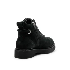 Ela Black Lace Bootie