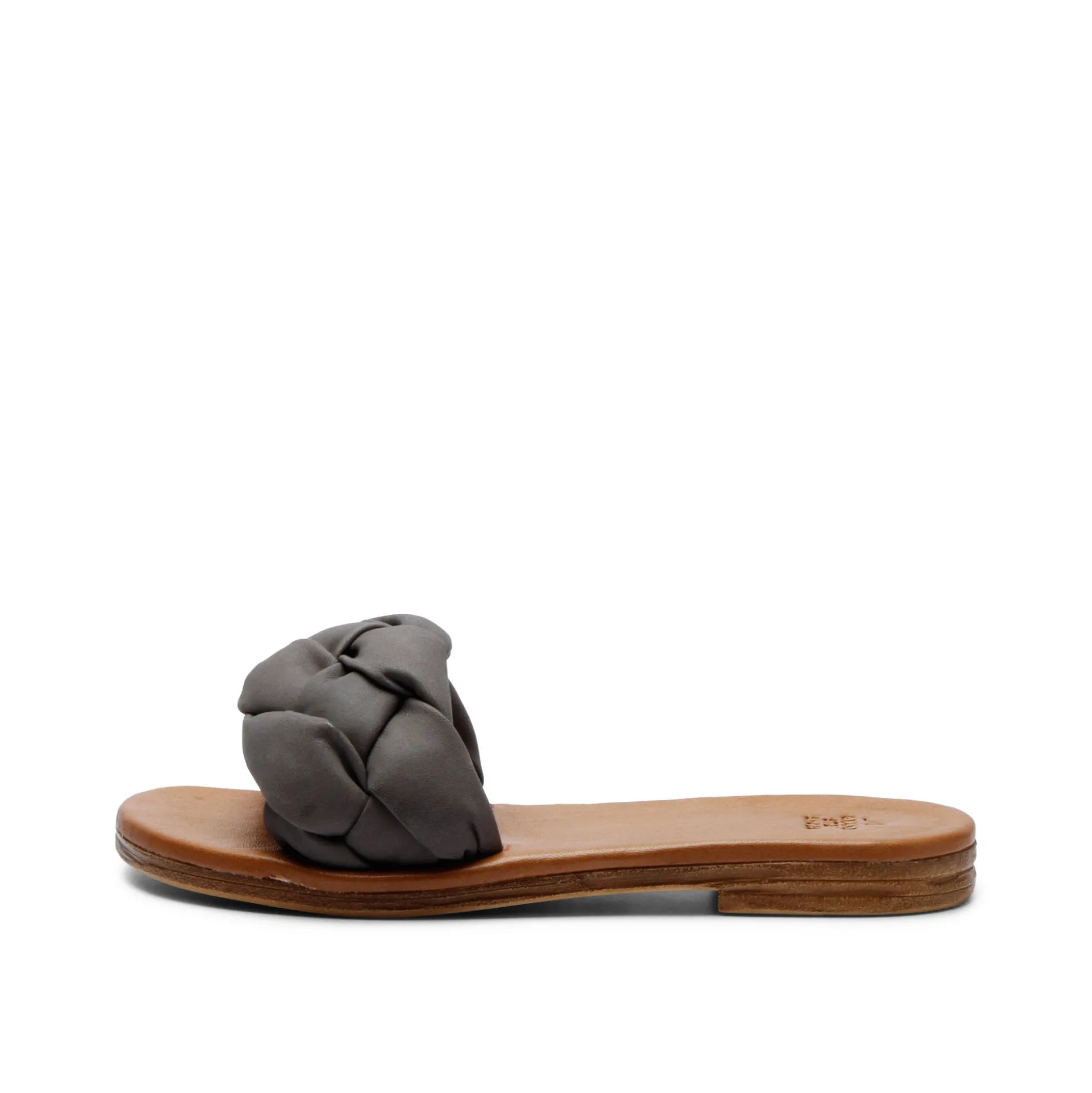 Estoril Leather Sandal Anthrazit