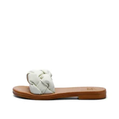 Estoril Leather Sandal Offwhite