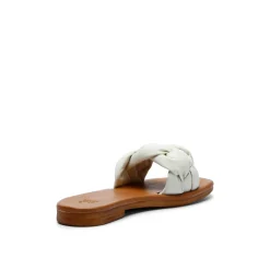 Estoril Leather Sandal Offwhite