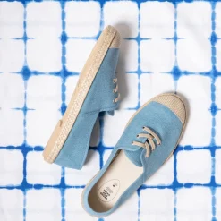 Eve Espadrille Sky Washed