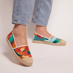Evita Cotton Printed Espadrille Gigi
