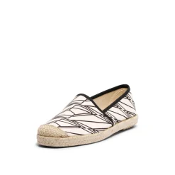 Evita Cotton Printed Espadrille X Colorblind Patterns