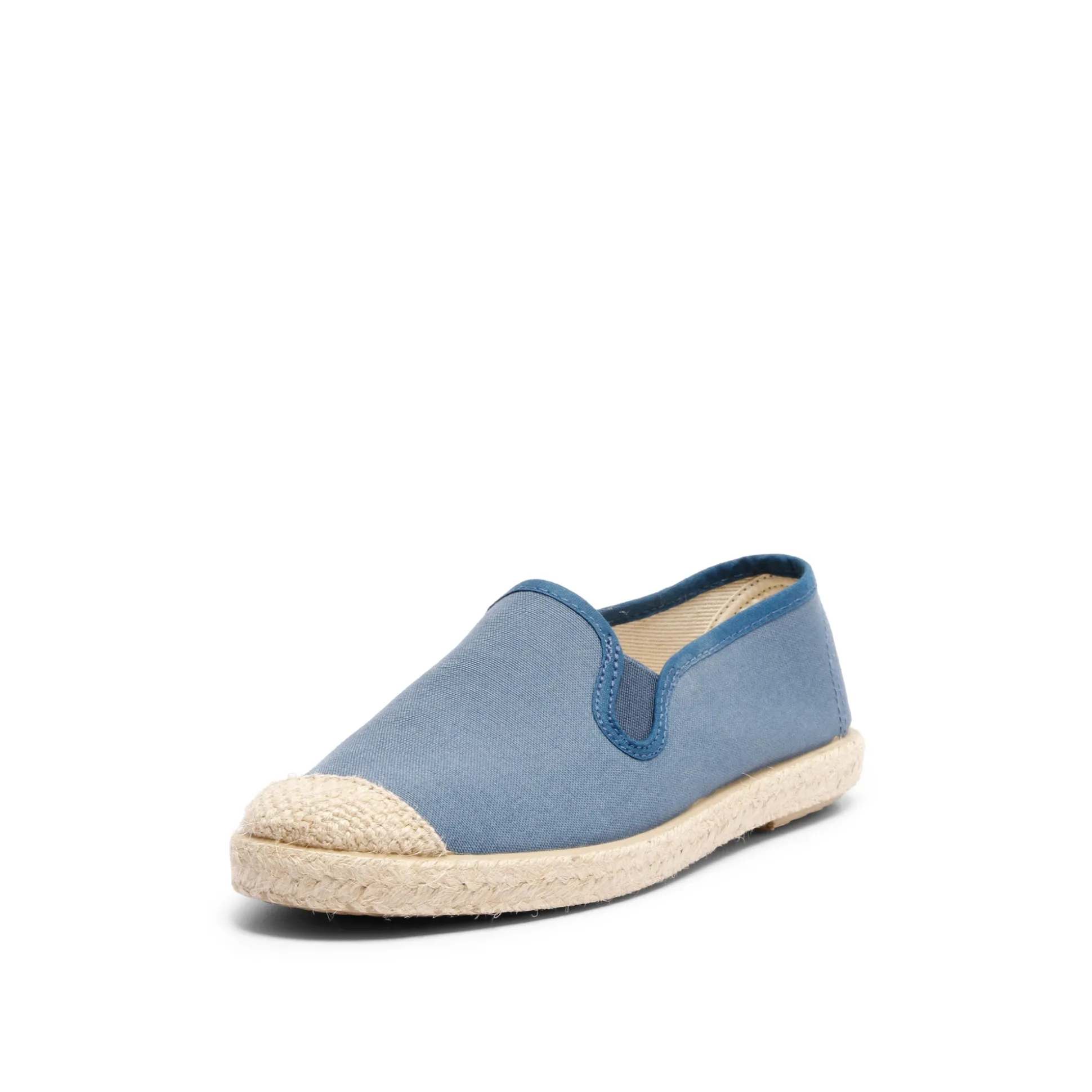 Evita Espadrille Stretch Azul