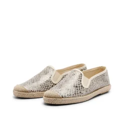 Evita Espadrille Stretch Snake