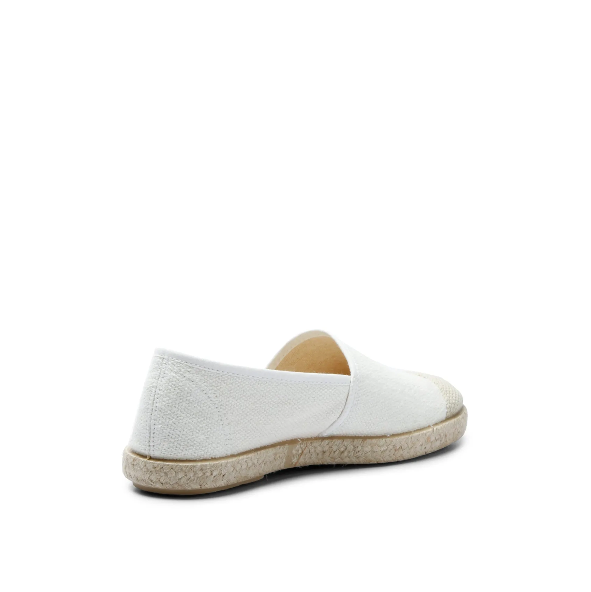 Evita Hemp Espadrille White