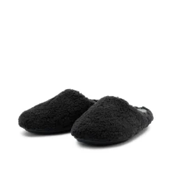 Furry Black Vegan Homeslipper