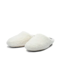 Furry Offwhite Vegan Homeslipper