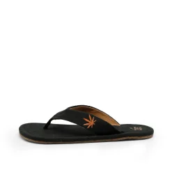 Harper Hemp Sandal Black