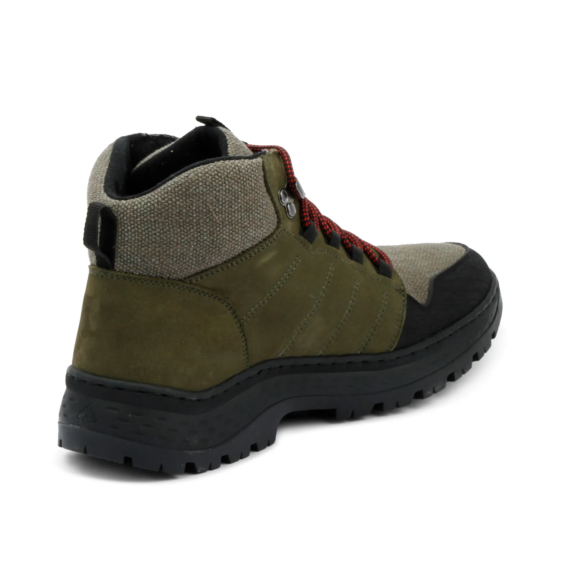 Hiking Hemp Olive Bootie