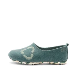 Home Mule Recycled Heart Petrol