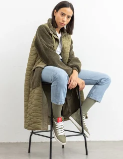 Isa Olive Padded Sneaker