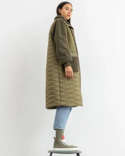 Isa Olive Padded Sneaker