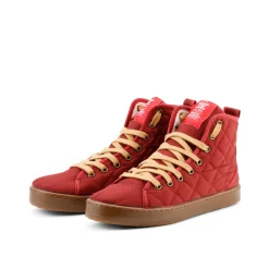 Isa Wine Padded Sneaker