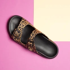 Juna Print Animal Sandal Camel