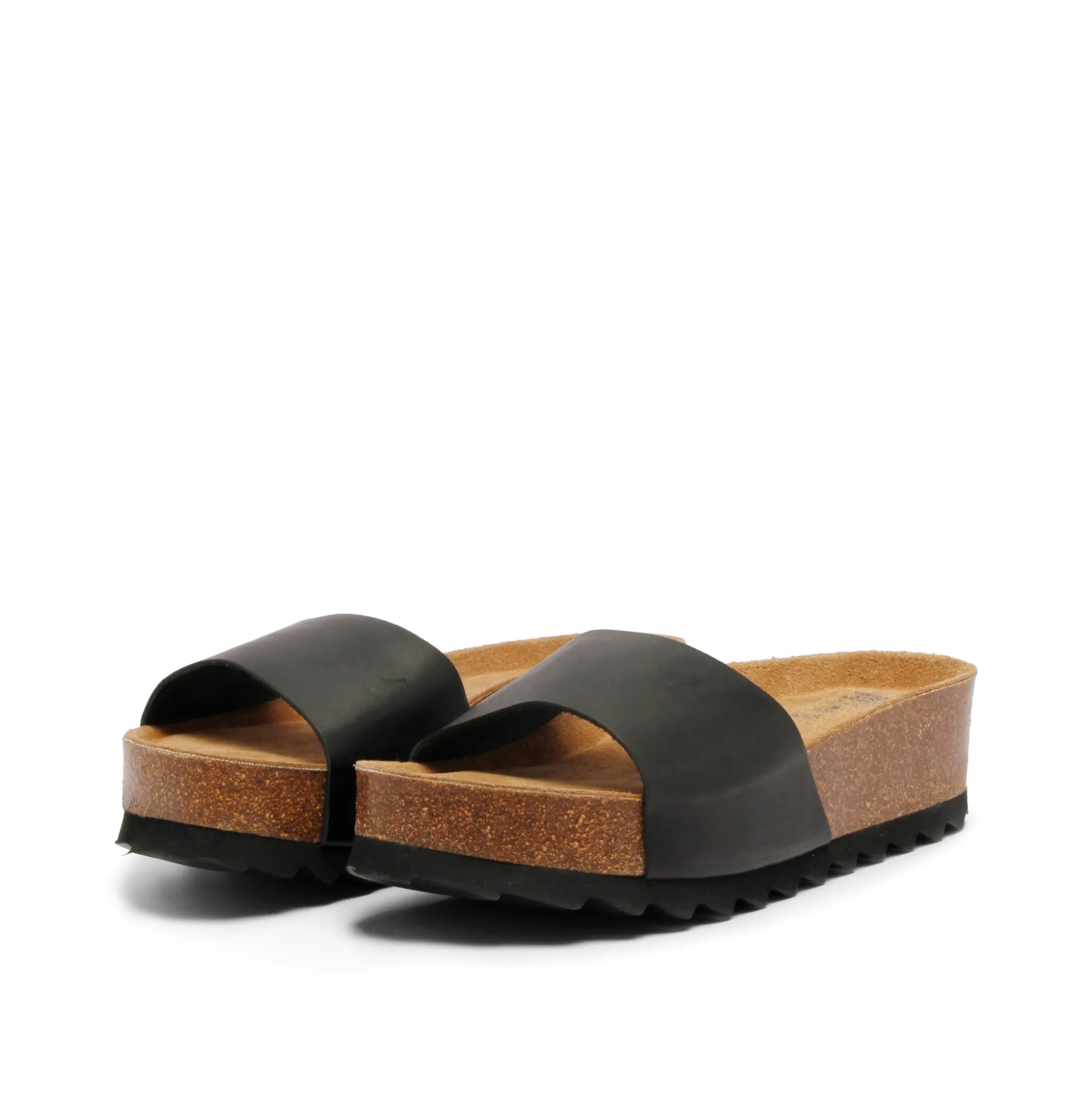 Kali Leather Sandal Black