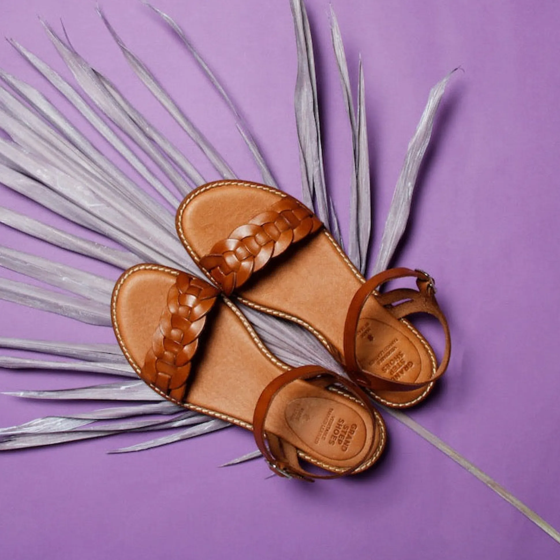 Kea Leather Sandal Whisky