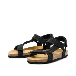 Leo Hemp Sandal Black