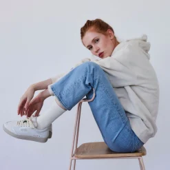 Level White Apple Sneaker