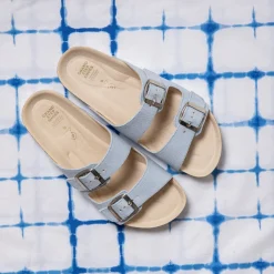 Luna Organic Sandal Light Blue