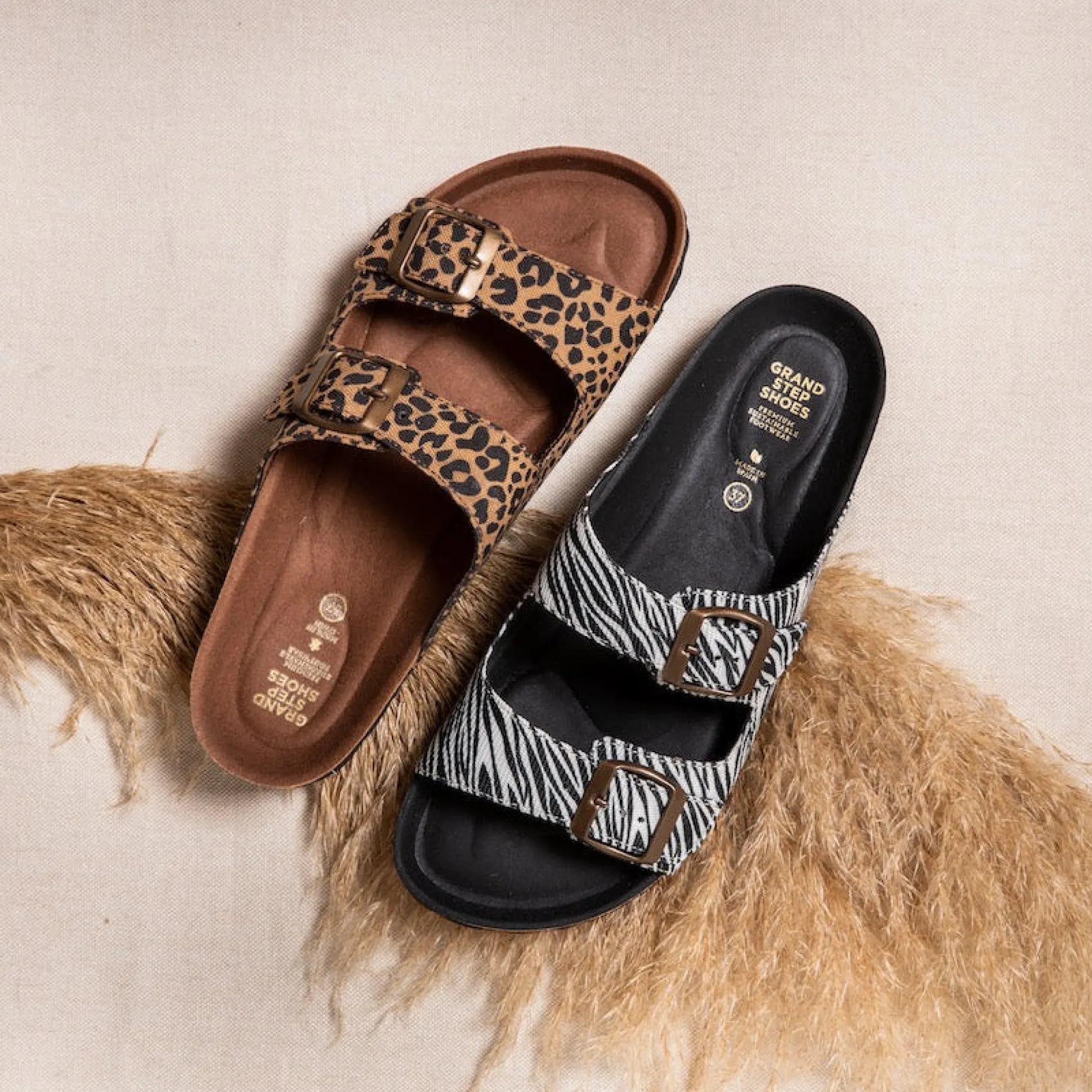 Luna Recycled Sandal Animal