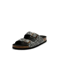 Luna Recycled Sandal Zebra