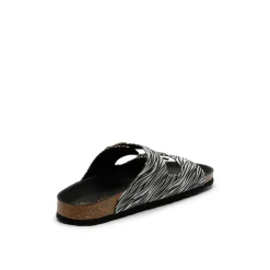 Luna Recycled Sandal Zebra