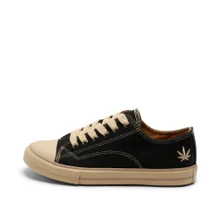 Marley Black Hemp Sneaker