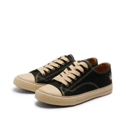 Marley Black Hemp Sneaker