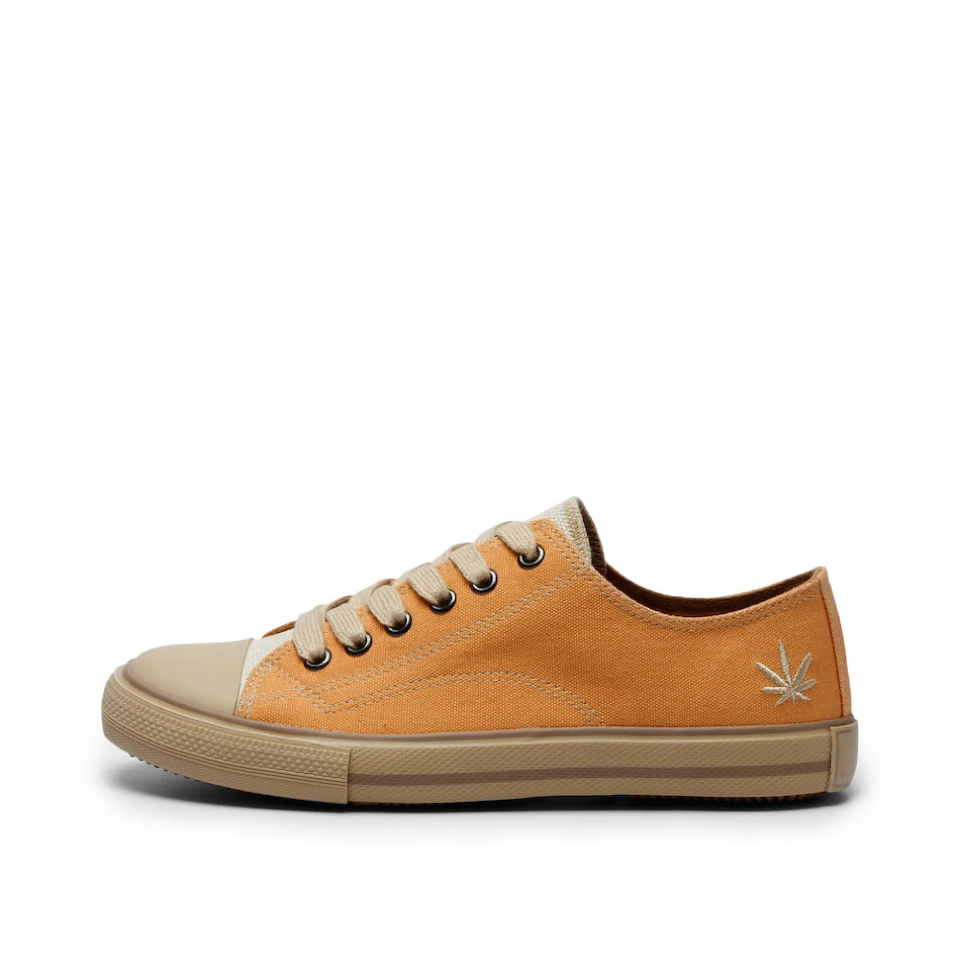 Marley Orange Offwhite Hemp Sneaker