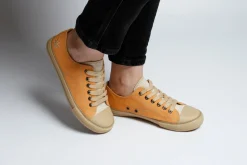 Marley Orange Offwhite Hemp Sneaker