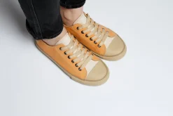 Marley Orange Offwhite Hemp Sneaker