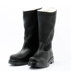 Mia Hemp Black Boot